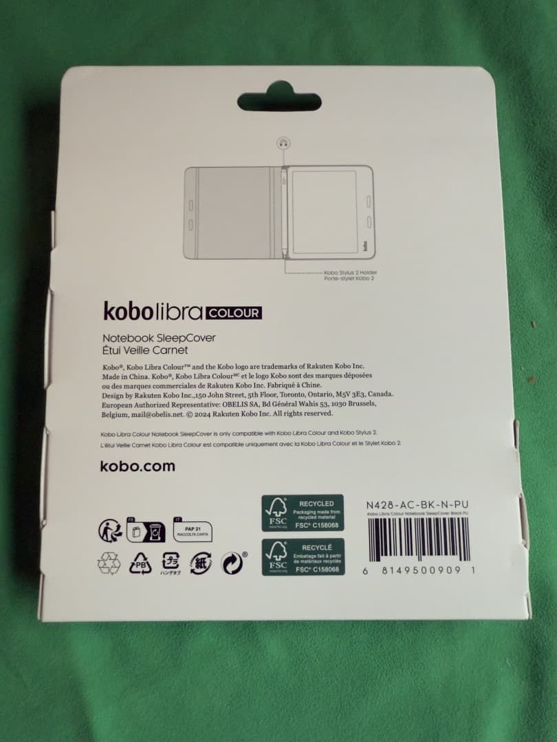 Kobo Libra 2 Colour タブレット + ケース & ペン