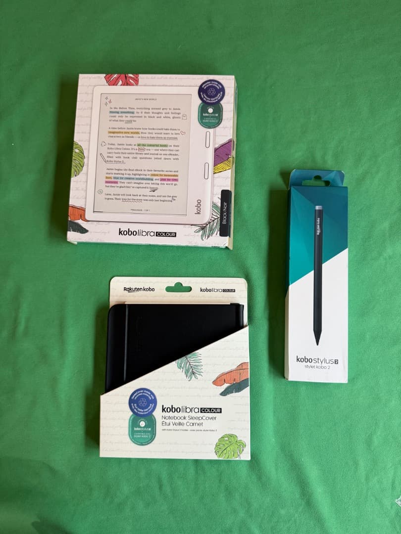 Kobo Libra 2 Colour タブレット + ケース & ペン