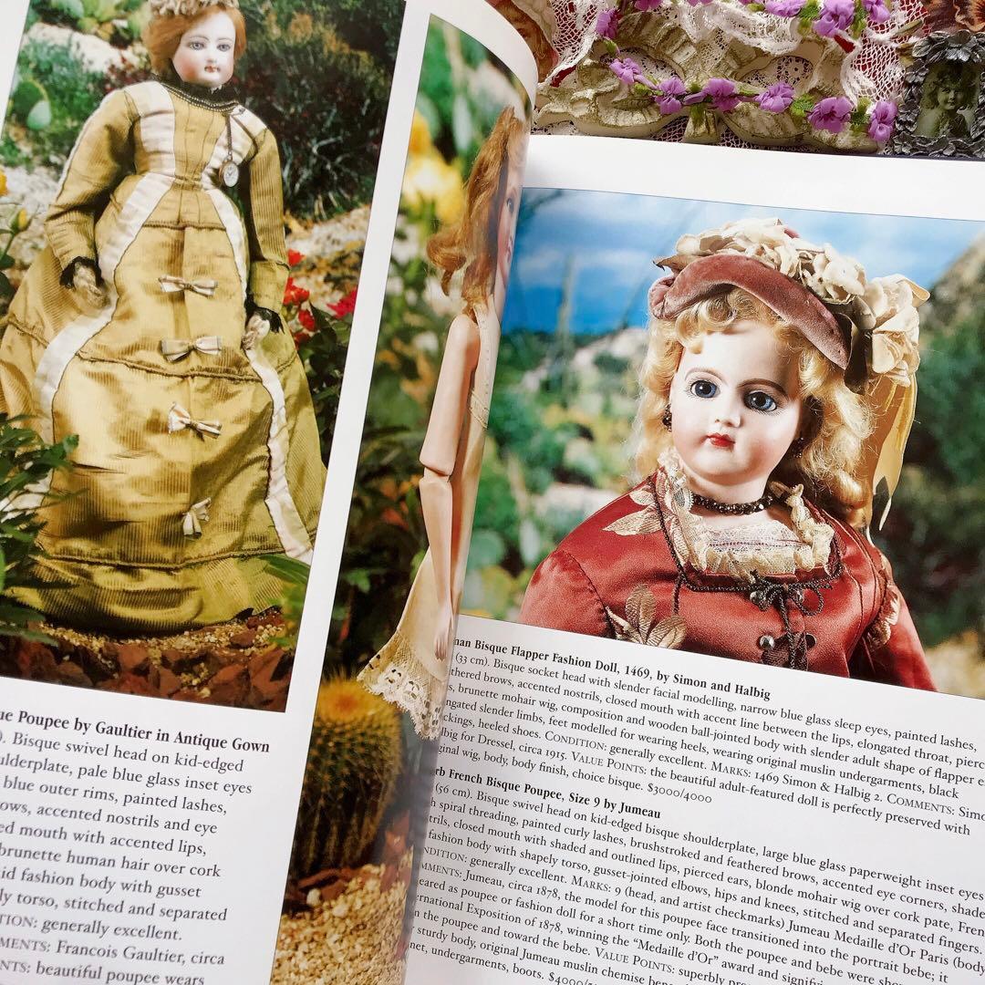 アンティークビスクドール 美麗人形洋書♡ブリュ ジュモー A.T ミニョネット