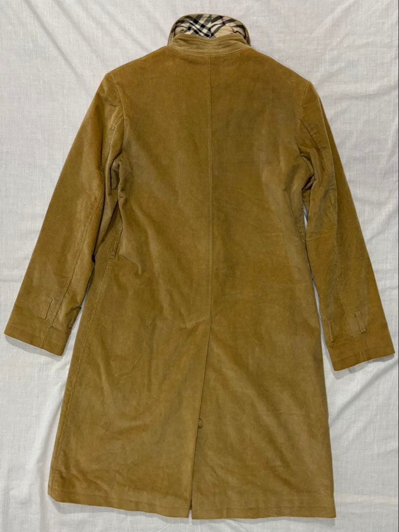 BURBERRY バーバリー　コーデュロイ　ダブルブレストコート　ヴィンテージ