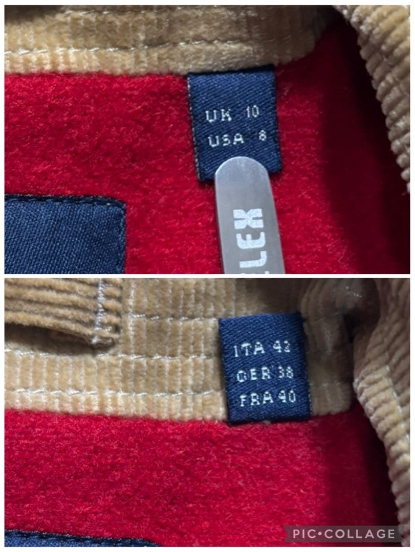 BURBERRY バーバリー　コーデュロイ　ダブルブレストコート　ヴィンテージ