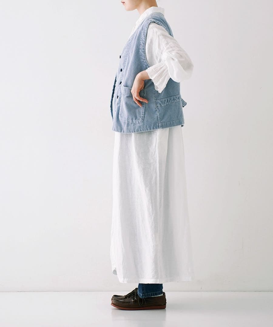 今季　ネストローブ　コーデュロイベストfofofofa オールドマンズテーラー