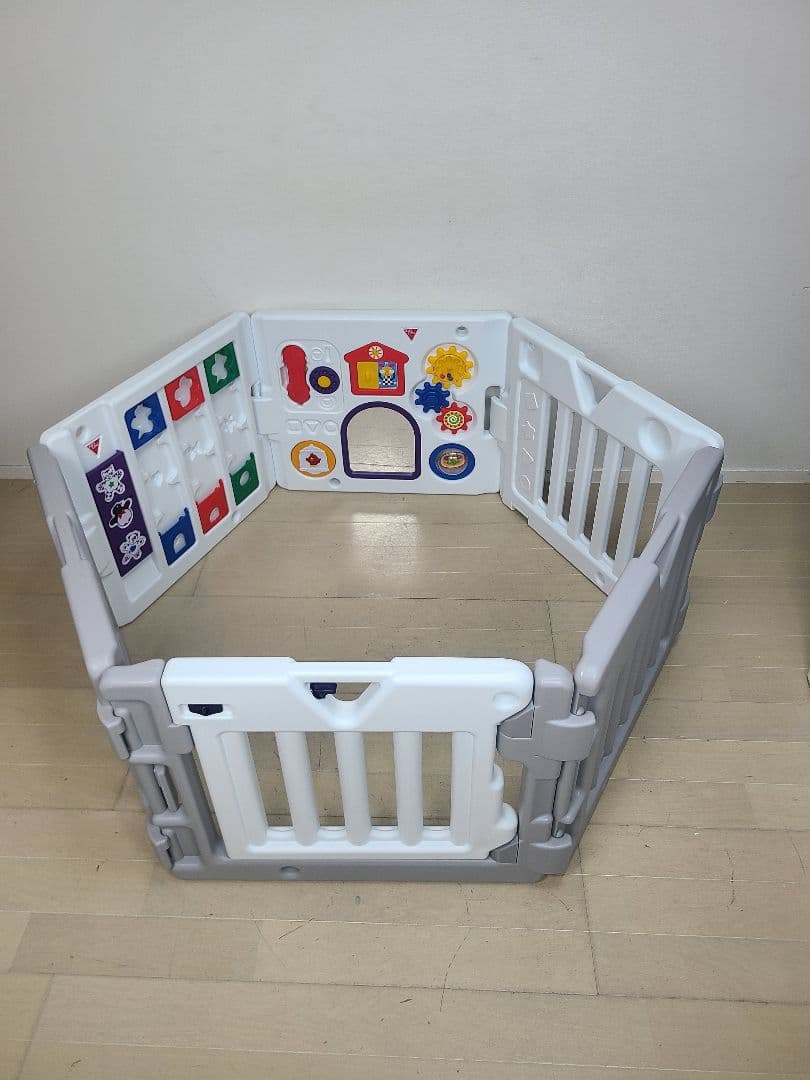 た*む様 超美品　ミュージカルキッズランド　ベビーサークル　ベビーフェンス