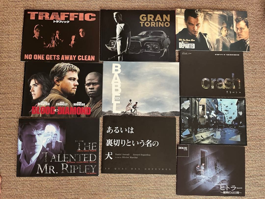 映画パンフレット　4冊までお好きなのを。　洋画　名作