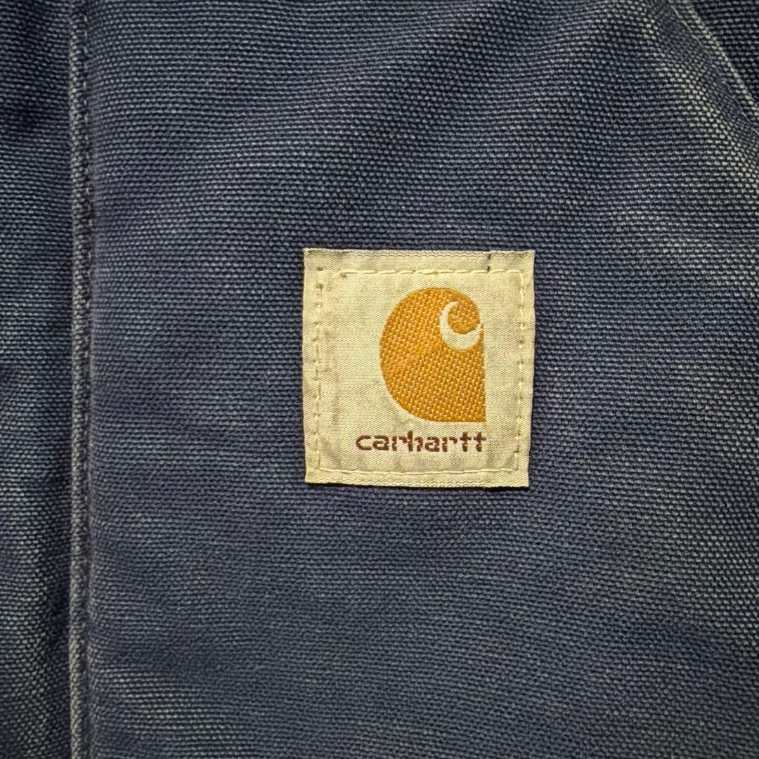 Hana 90s carhartt duck vest navy 腰ゴム