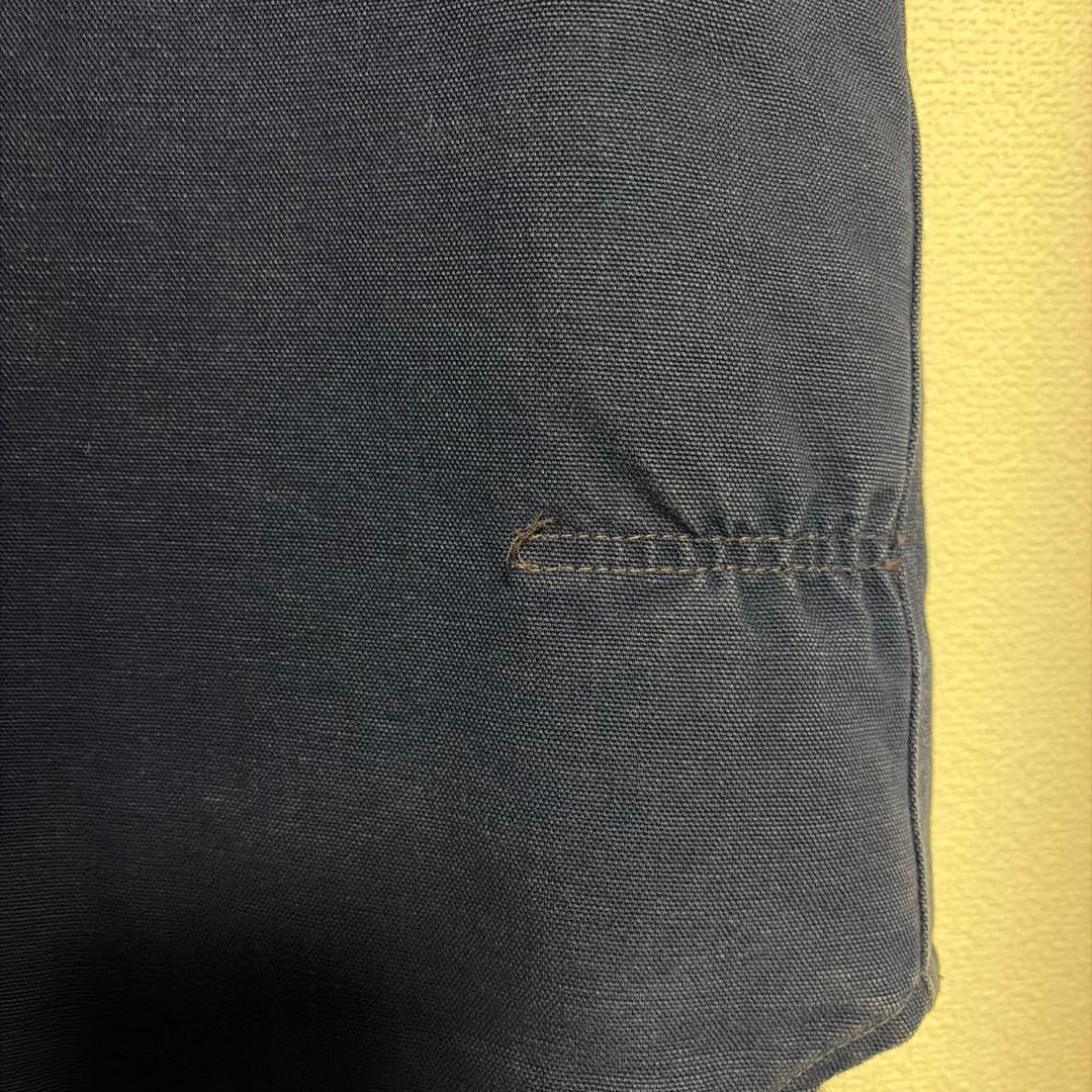 Hana 90s carhartt duck vest navy 腰ゴム