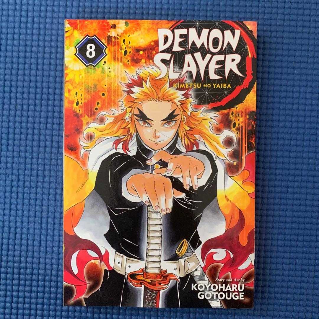 吾峠呼世晴著『鬼滅の刃』（英訳）Vol.8