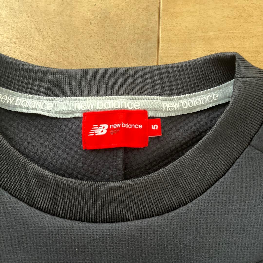 New Balance 黒ゴルフウェア　セットアップメンズ