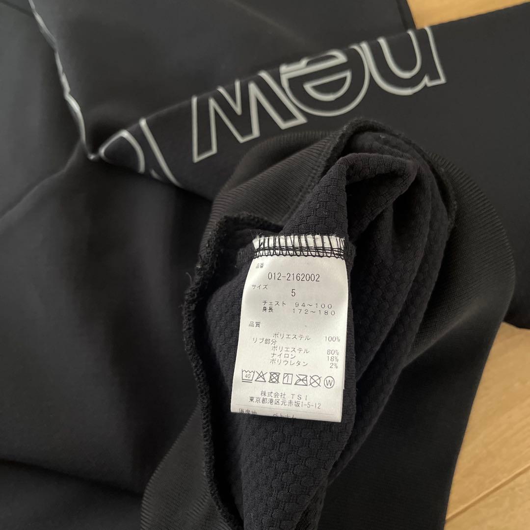 New Balance 黒ゴルフウェア　セットアップメンズ