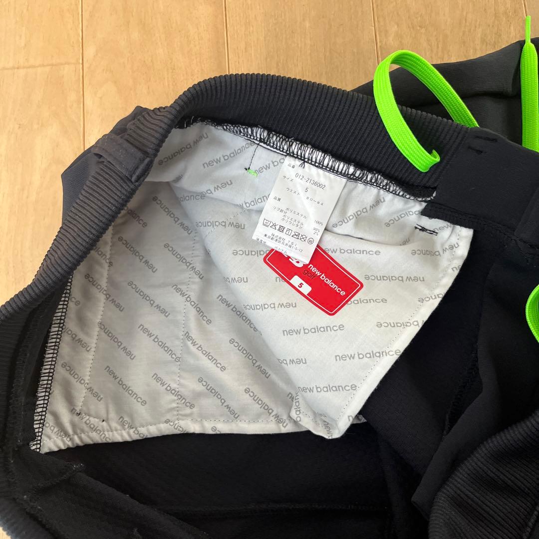 New Balance 黒ゴルフウェア　セットアップメンズ