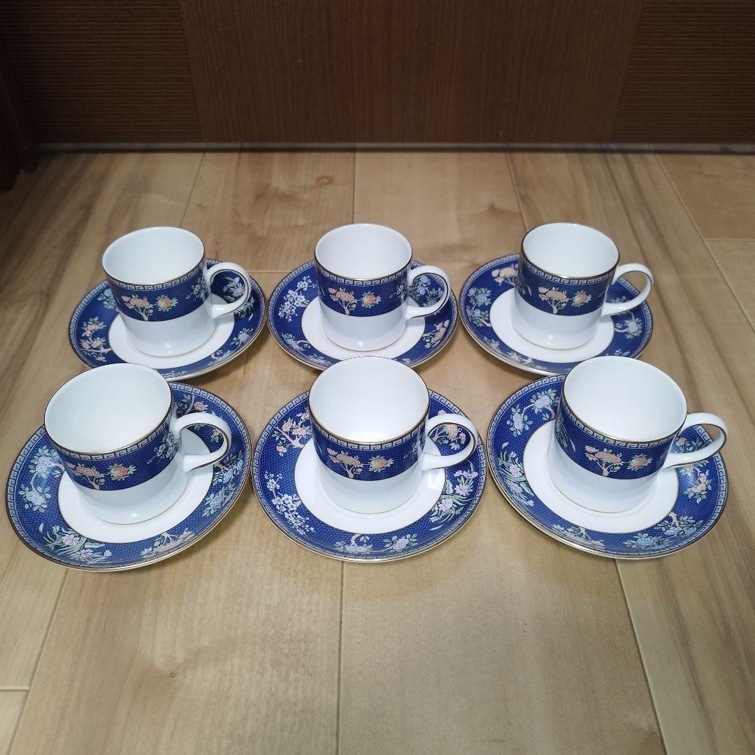 【大量まとめ】ウェッジウッド　ブルーサイアム　カップ&ソーサー ポット プレート