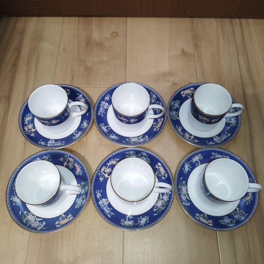 【大量まとめ】ウェッジウッド　ブルーサイアム　カップ&ソーサー ポット プレート