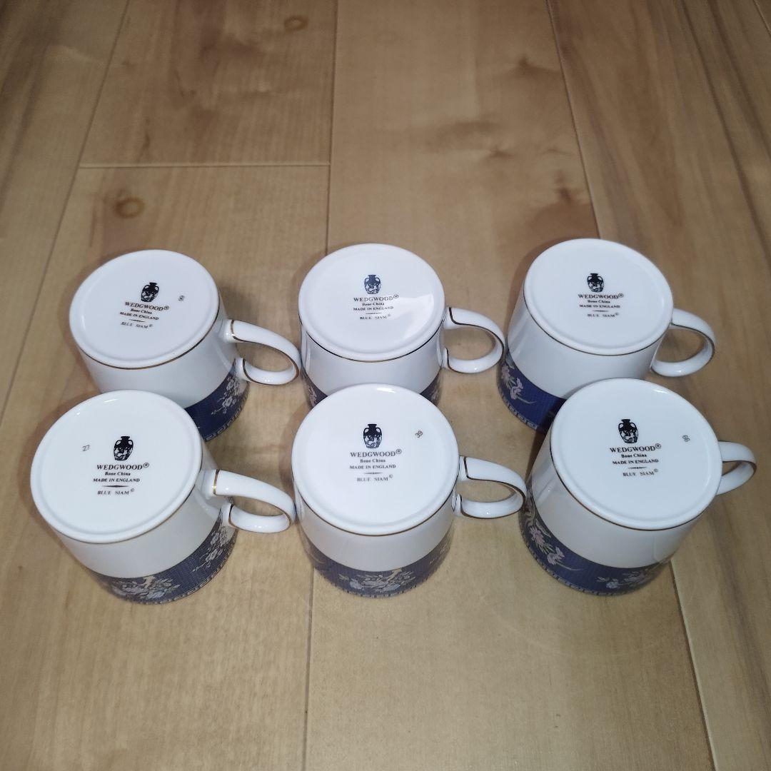 【大量まとめ】ウェッジウッド　ブルーサイアム　カップ&ソーサー ポット プレート