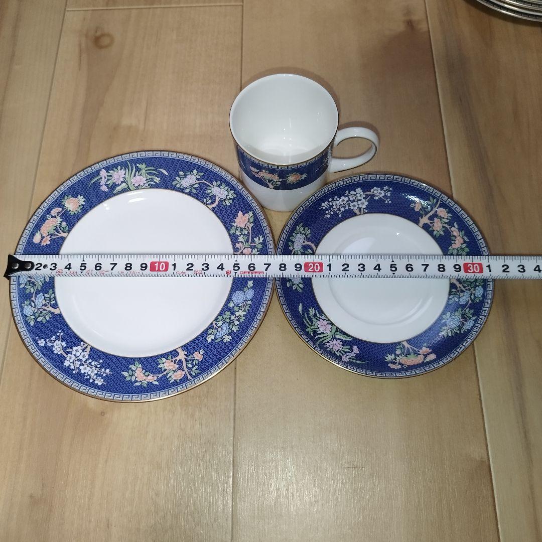 【大量まとめ】ウェッジウッド　ブルーサイアム　カップ&ソーサー ポット プレート