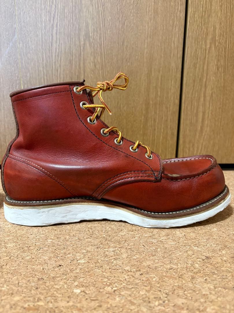 [期間限定出品]レッドウィング　赤茶　26㎝ 半円犬タグ　アイリッシュセッター