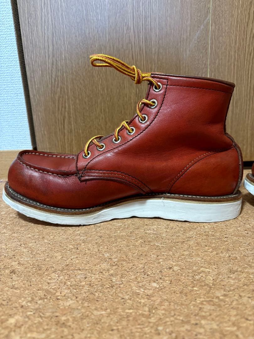 [期間限定出品]レッドウィング　赤茶　26㎝ 半円犬タグ　アイリッシュセッター