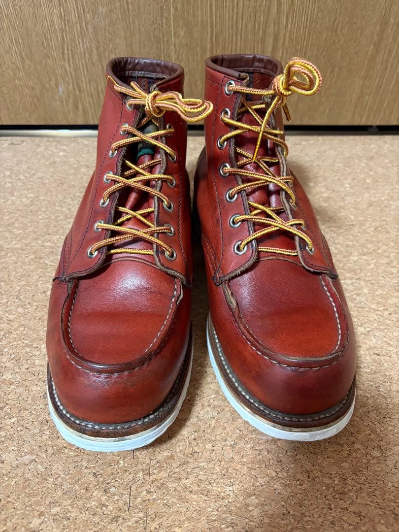 [期間限定出品]レッドウィング　赤茶　26㎝ 半円犬タグ　アイリッシュセッター