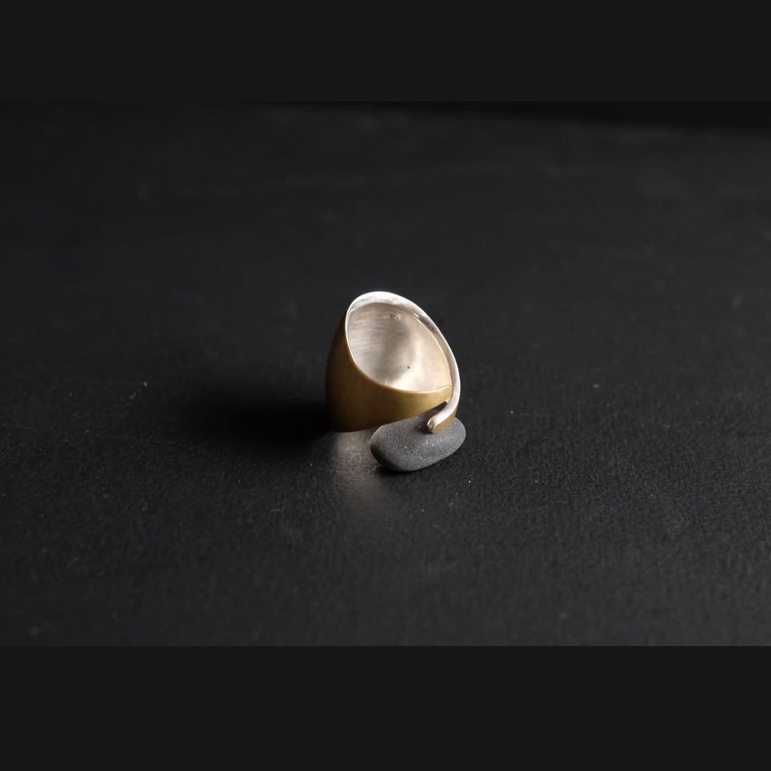 鶫 tsugumi 銀小物製作所 HORIZON Brass Ring