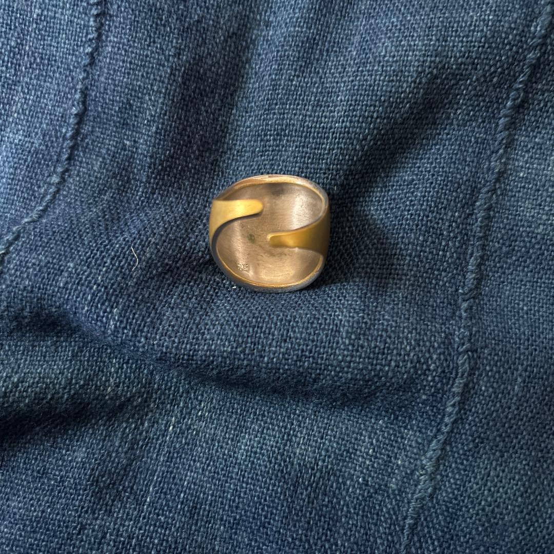 鶫 tsugumi 銀小物製作所 HORIZON Brass Ring