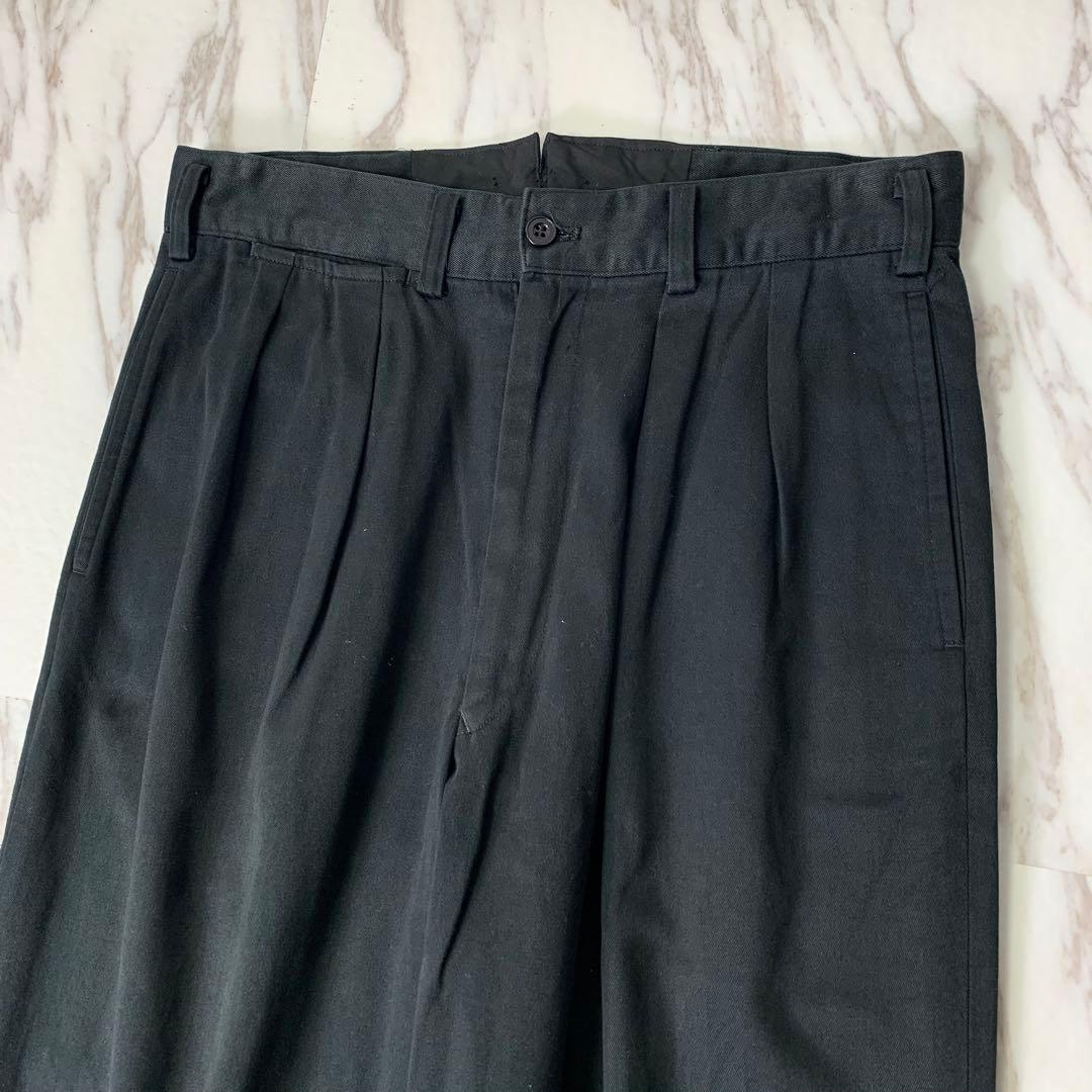 90s L.Q. Y’s for men 2tuck cotton pants