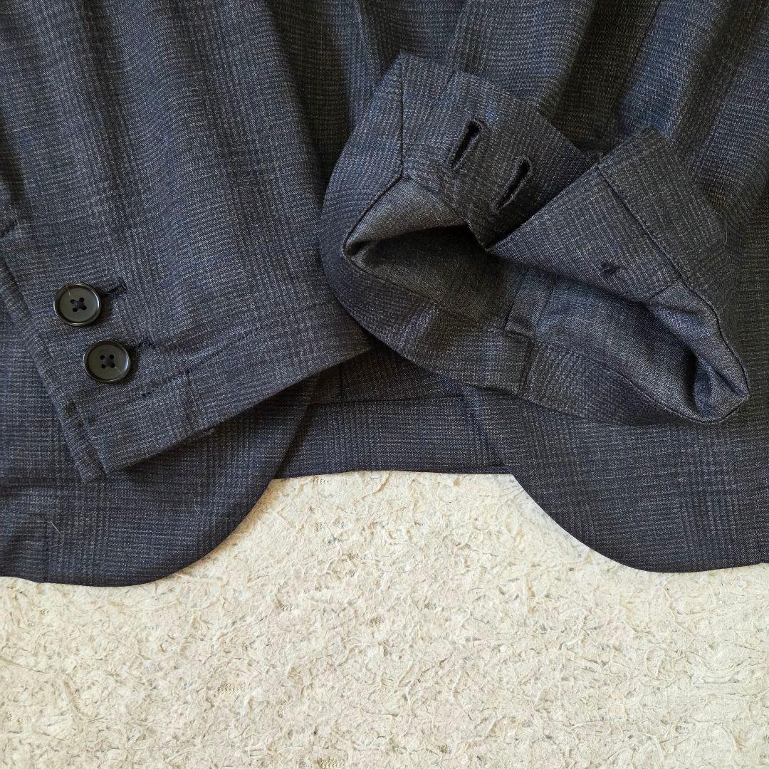 美品 ユナイテッドアローズ TORAY スーツ リネン混 サイズL 濃紺