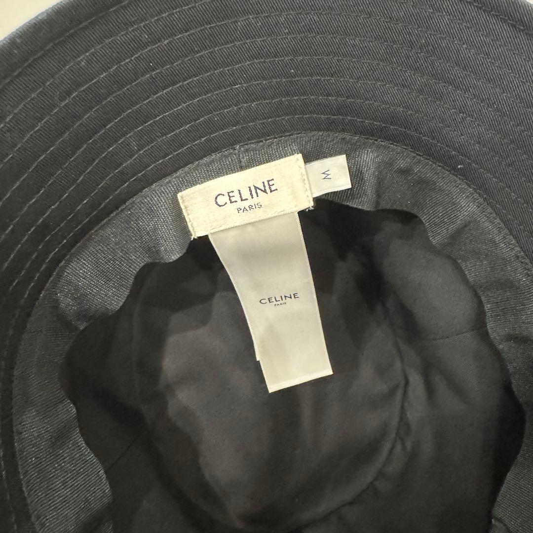 CELINEバケットハット 黒