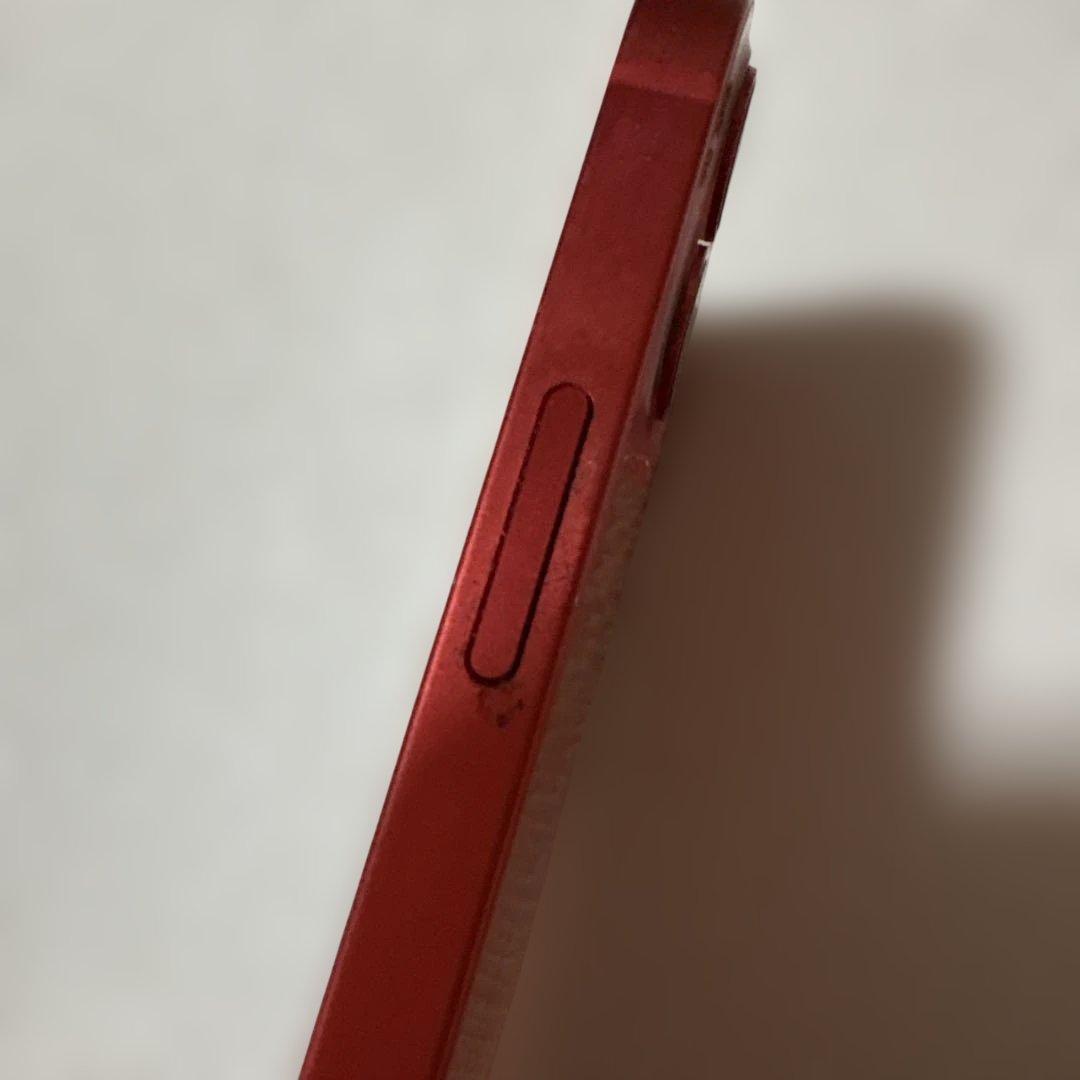 に*く様 Apple iPhone 12 miniレッド本体