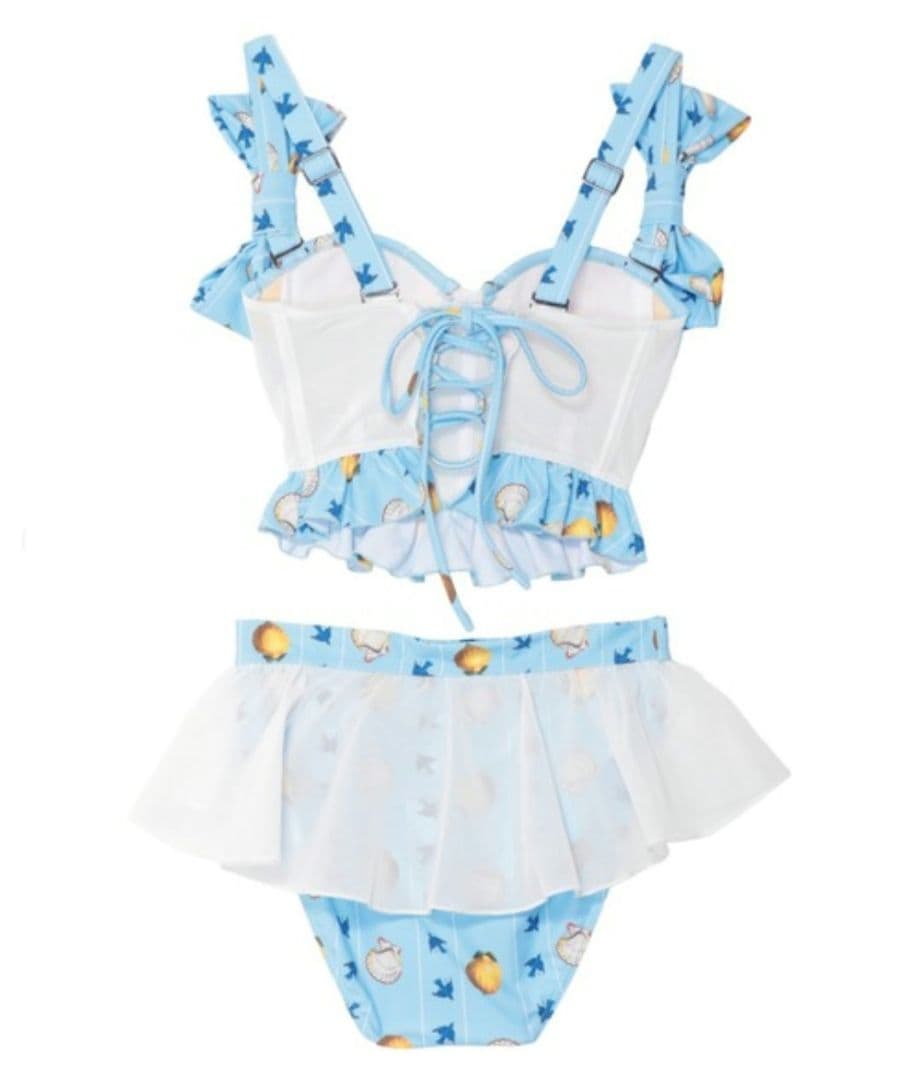 PAMEO POSE JESS Bikini スカイ シチリア リボン