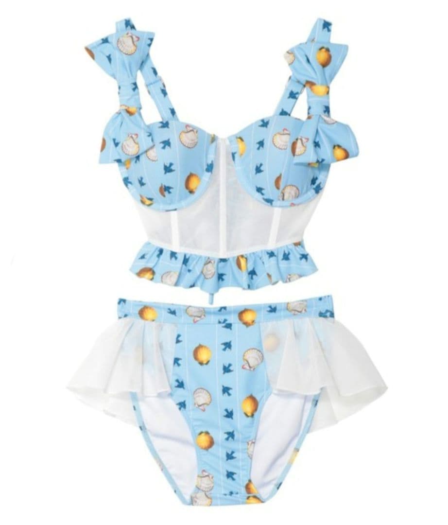 PAMEO POSE JESS Bikini スカイ シチリア リボン