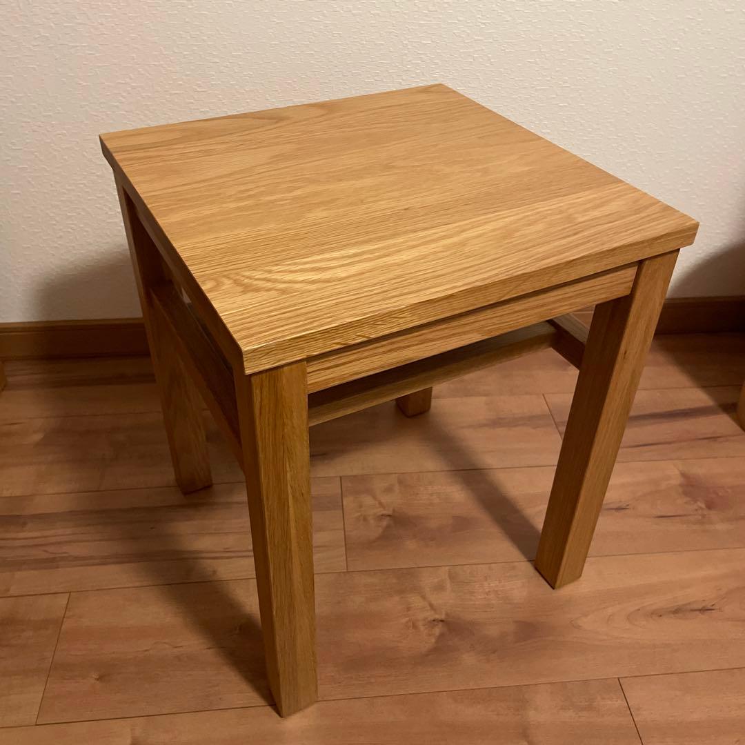 無印良品 サイドテーブルベンチ