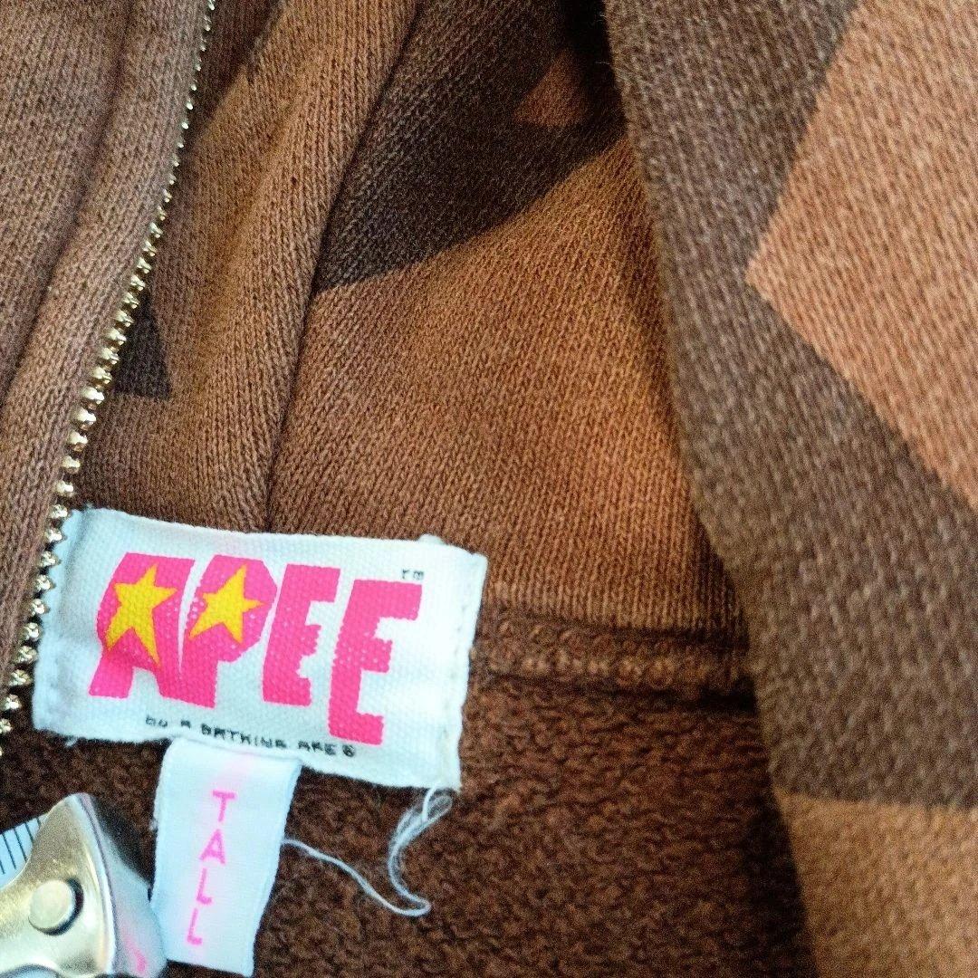 BAPE スターパーカー ブラウン