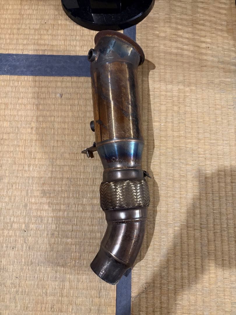  N20 ダウンパイプ　触媒　ストレート　パイプ　触スト キャタレス