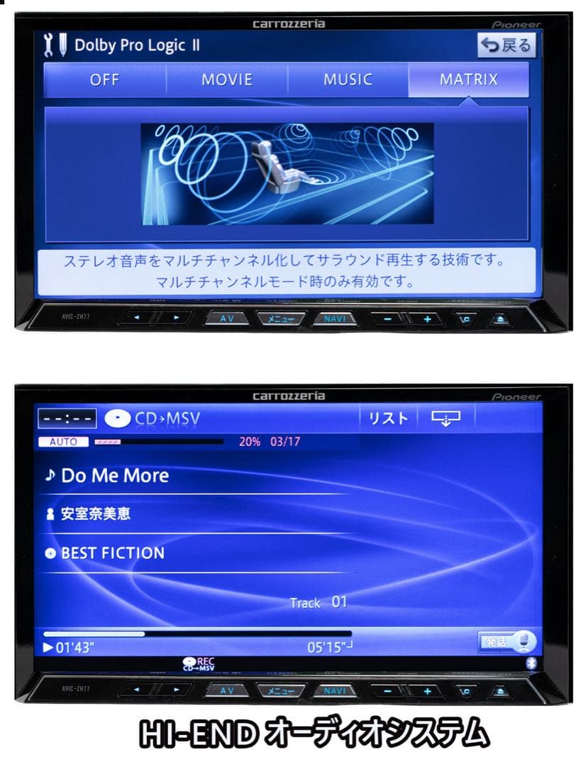 ☆サイバーナビ AVIC-ZH09- 最新地図データー最新オービス