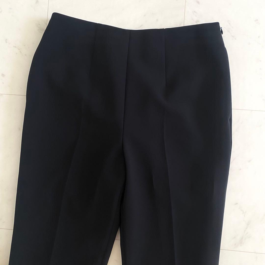 極美品 アドーア ADORE 2WAYダブルクロスパンツ ブラック 38