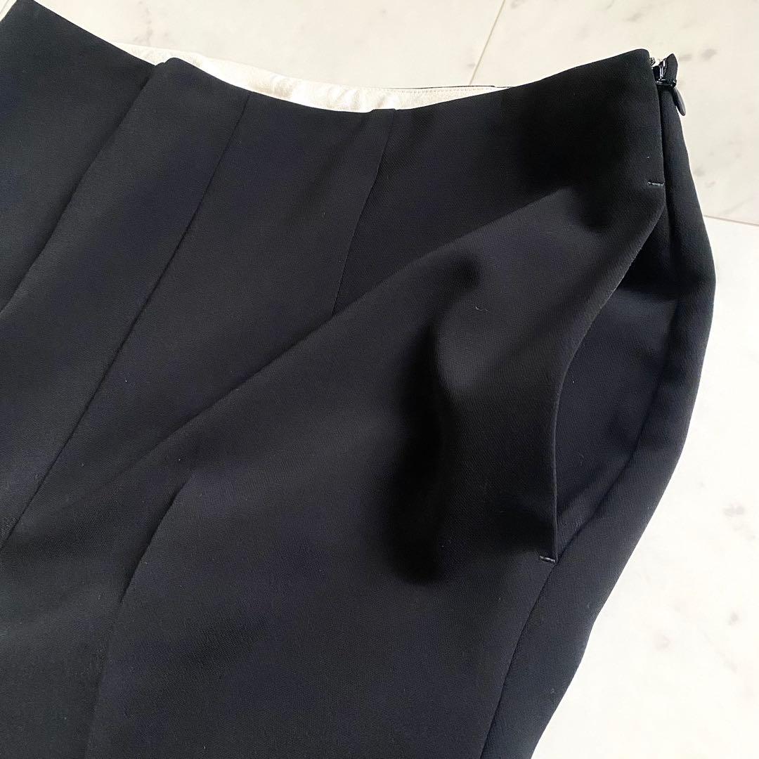 極美品 アドーア ADORE 2WAYダブルクロスパンツ ブラック 38