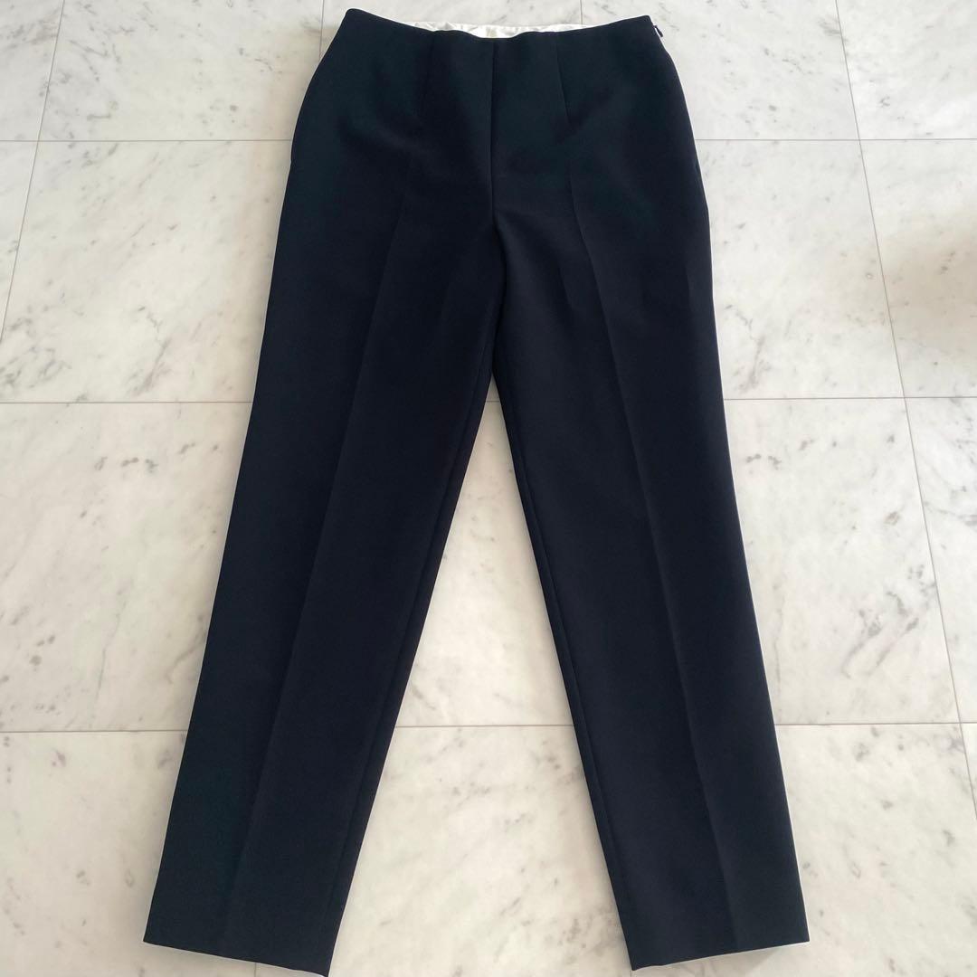 極美品 アドーア ADORE 2WAYダブルクロスパンツ ブラック 38