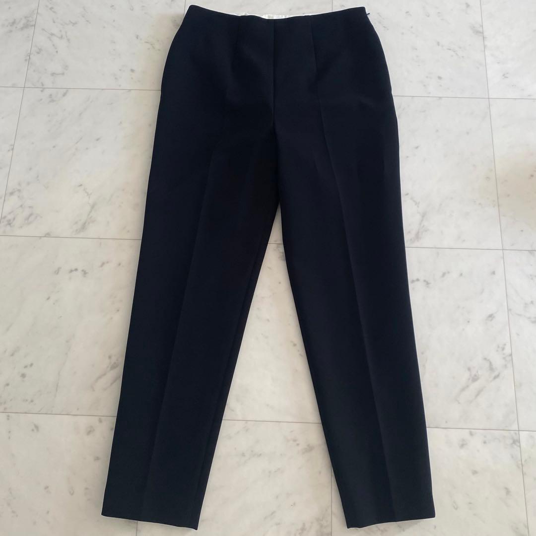 極美品 アドーア ADORE 2WAYダブルクロスパンツ ブラック 38