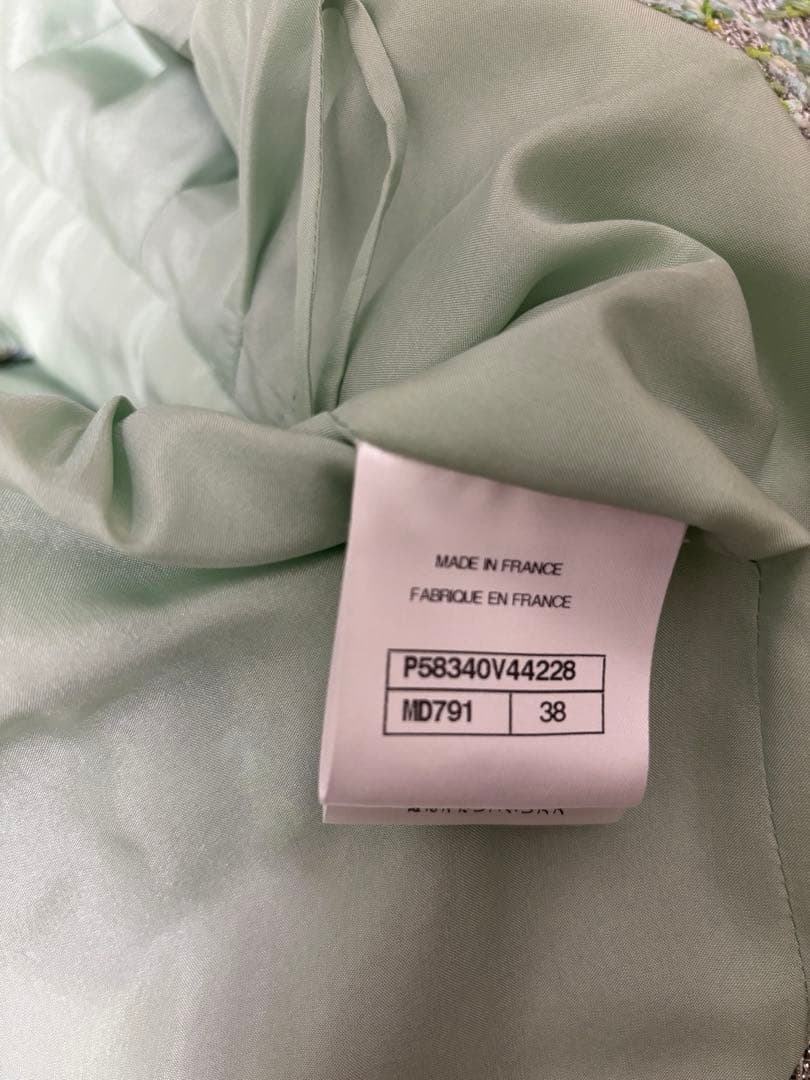 CHANELツイードスカート