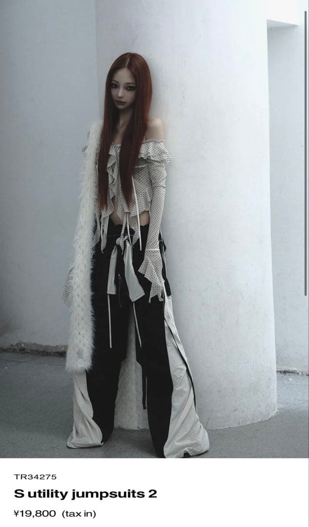 THEREDTHREAD S utility jumpsuits 2新品