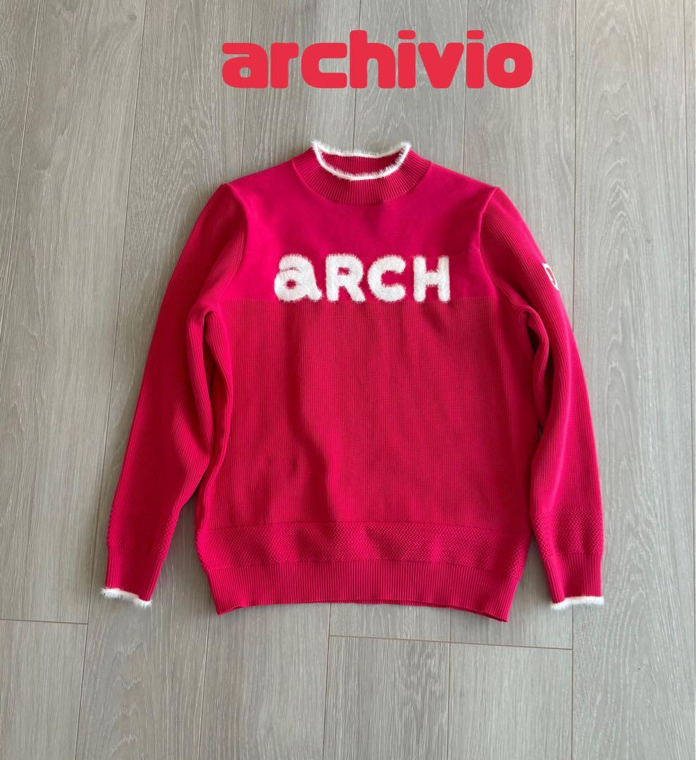 archivio ピンク ニットセーター