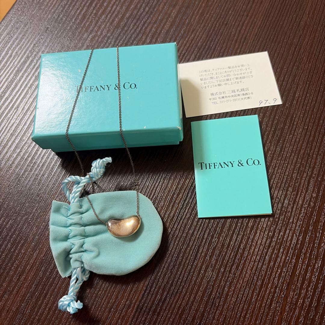 Tiffany & Co. シルバー ネックレス　ビーンズ