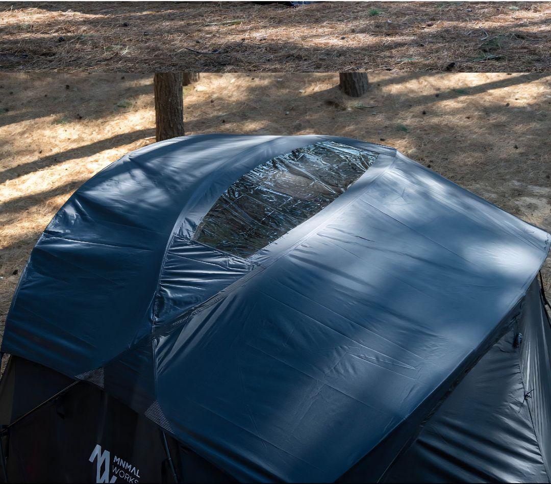 【試し張りのみ】シェルターG 2025 ダイニーマ ブラック グランドシート付き