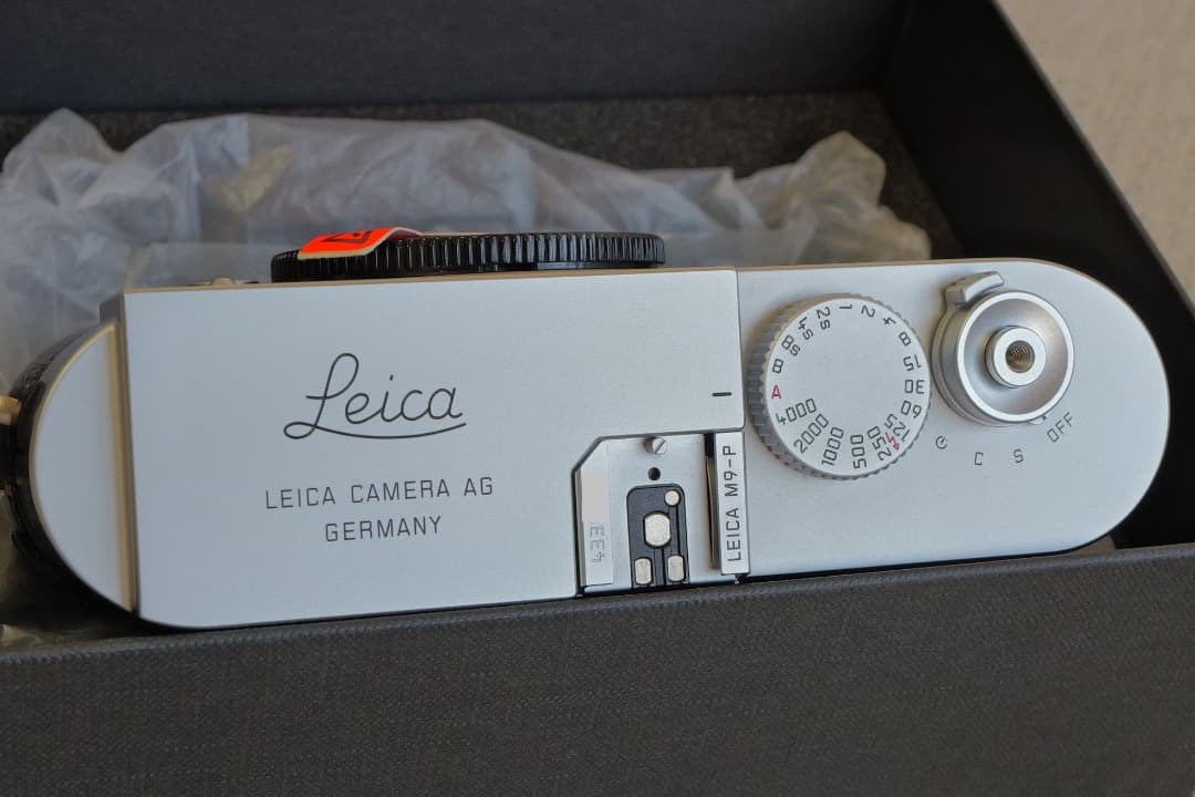 Leica M9-P シャッター3300回台 CCD ID 15 シルバー