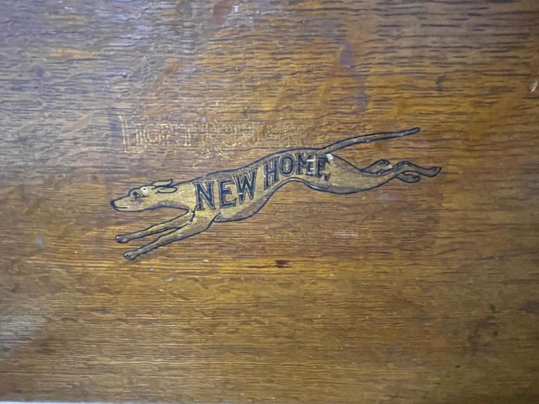 NEW SEWING MACHINE　古い手回しミシン　アンティーク