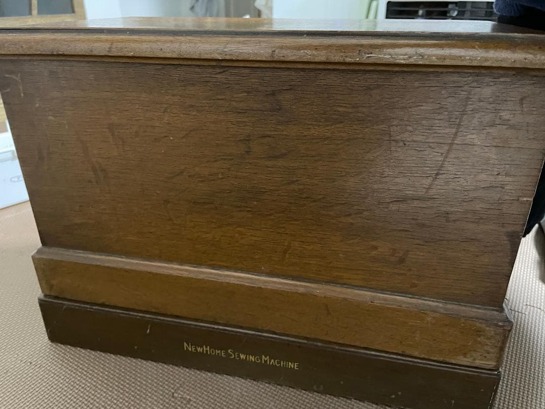 NEW SEWING MACHINE　古い手回しミシン　アンティーク