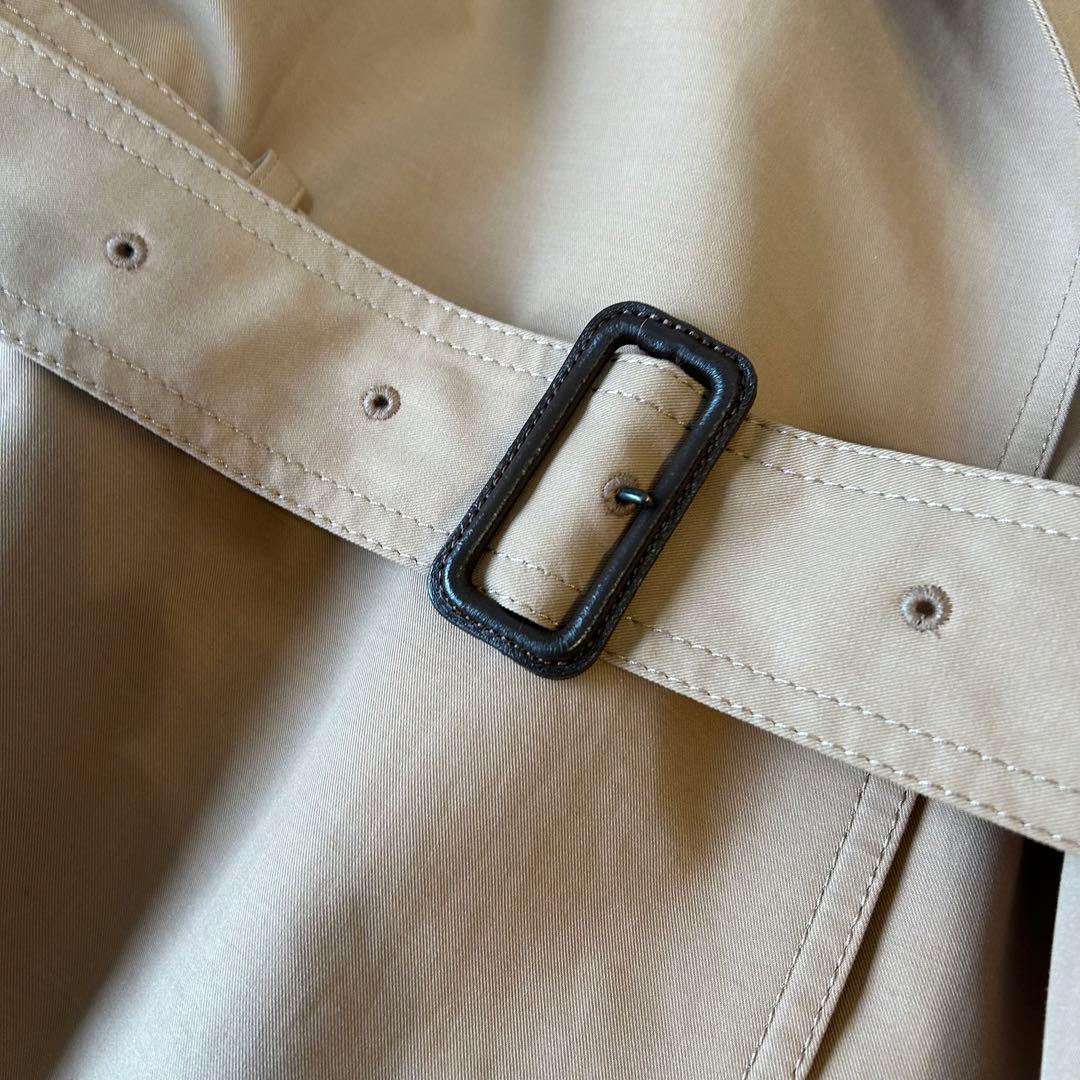 極美品　23区 中村アンさん着用ハイツイストコットンツイル トレンチコート　44