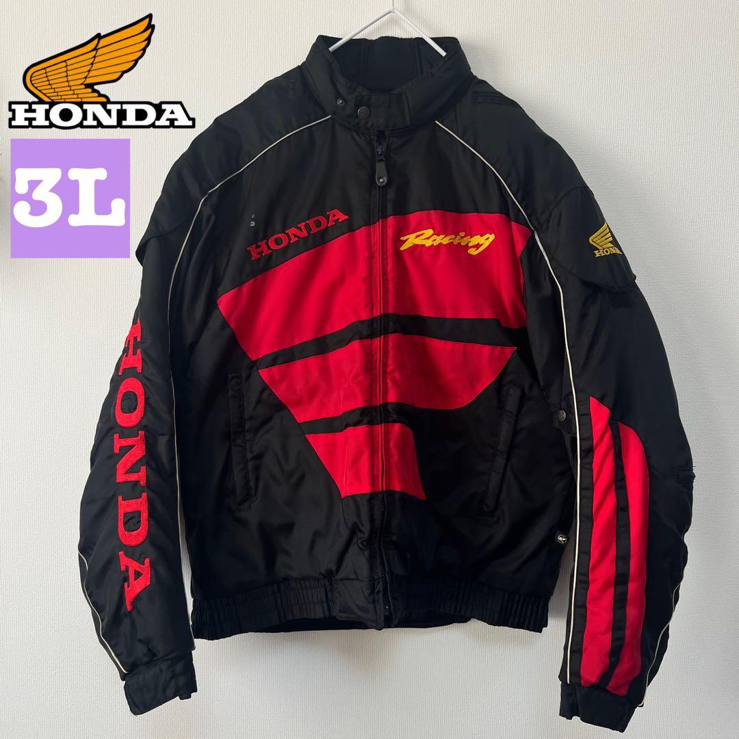 特大）　ホンダ　バイクジャケット　ライダース　ウイングロゴ　３Ｌ