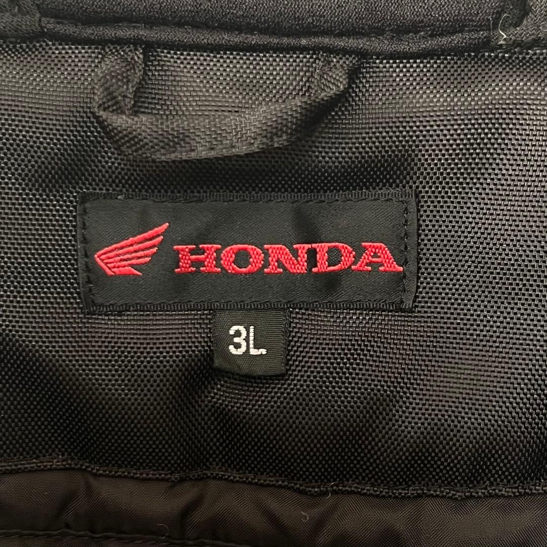 特大）　ホンダ　バイクジャケット　ライダース　ウイングロゴ　３Ｌ