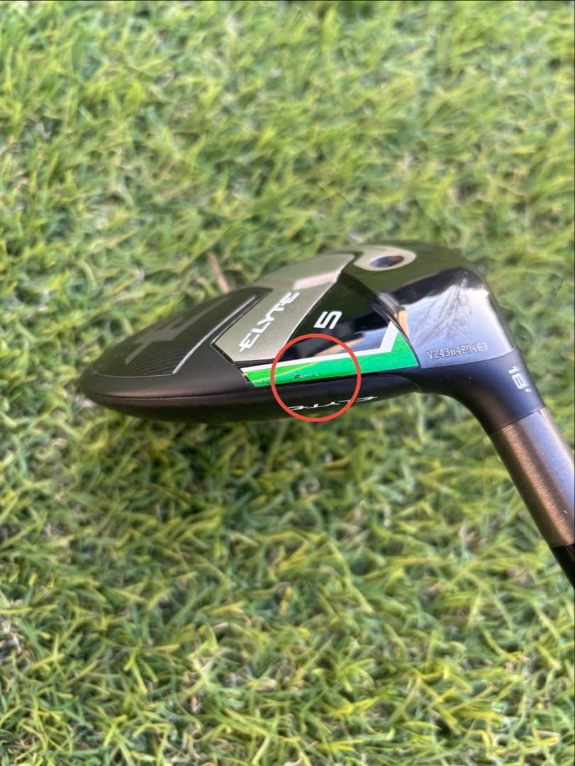 キャロウェイ エリートX 5FW 純正VENTUS GREEN 5-S