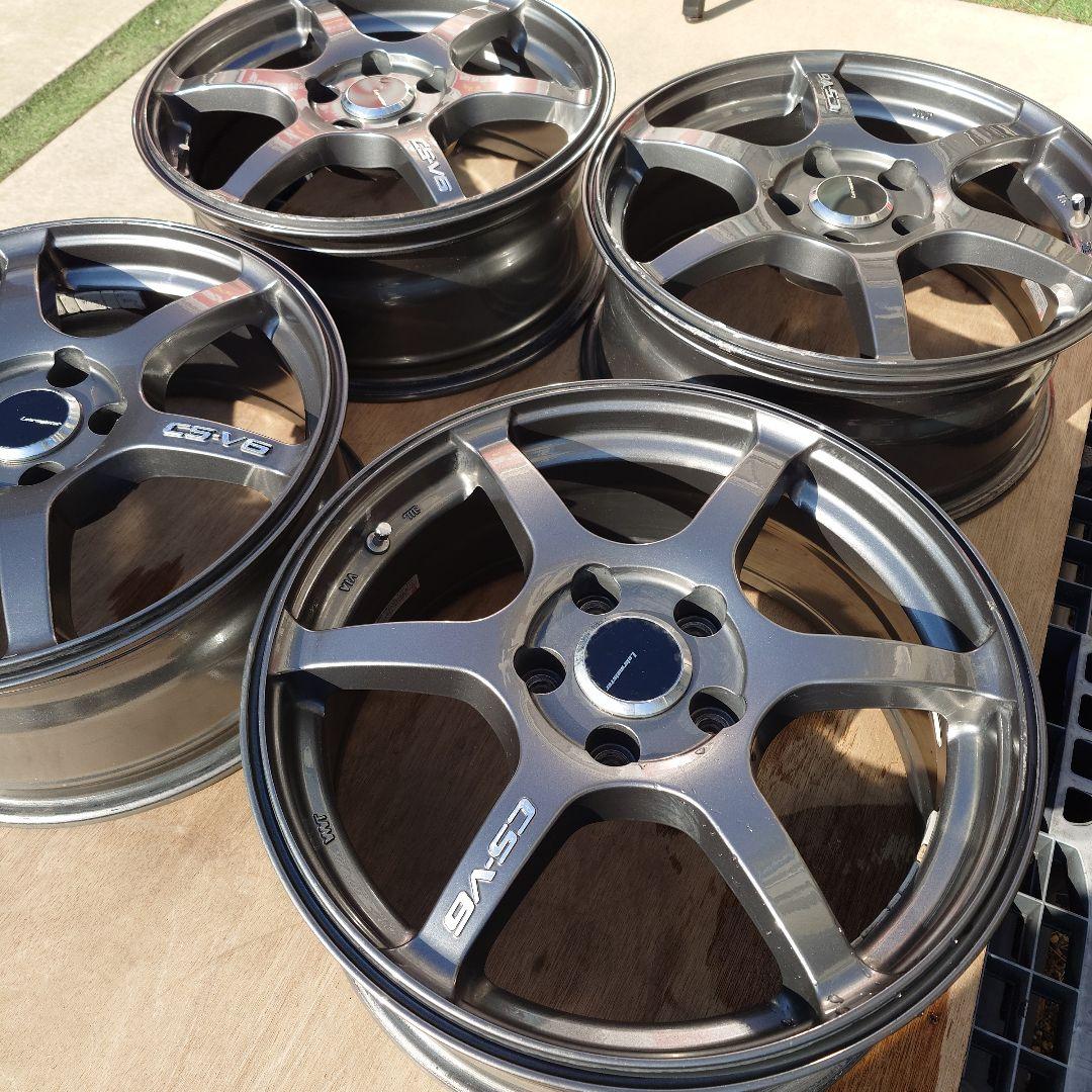 LEHRMEISTER/CS-V6 17インチホイール４本　②